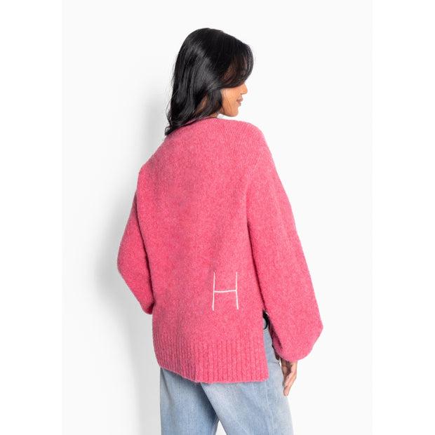 Sofie V-neck sweater Chateau Rose