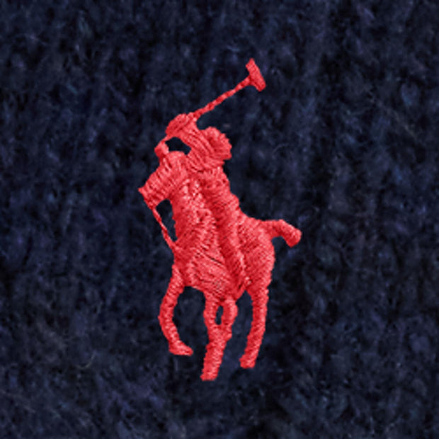 Navy Cabel Knit wool hat - Stilshoppen