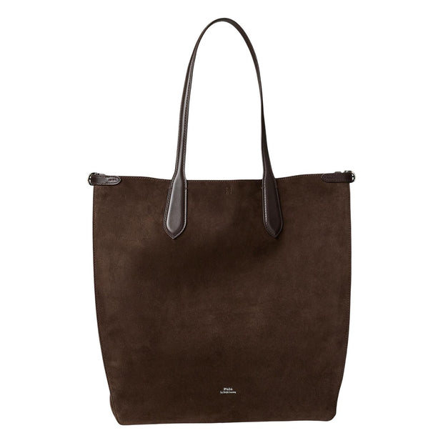 Brun Leather Tote Large - Stilshoppen