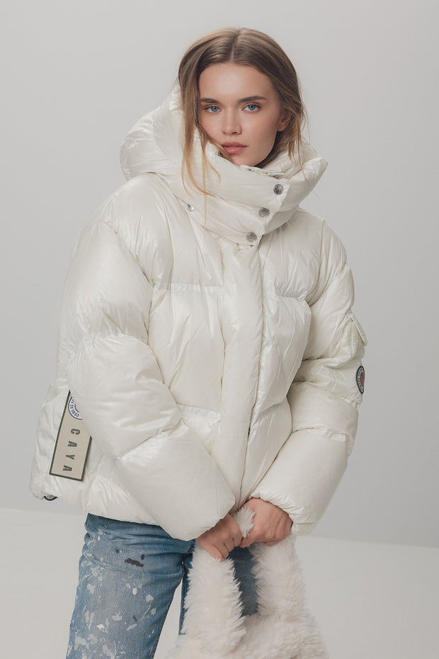 Hvit Debbie Jacket
