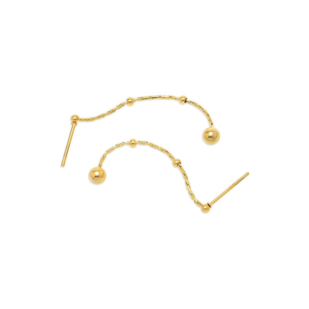 Jina Ball Chain Earrings