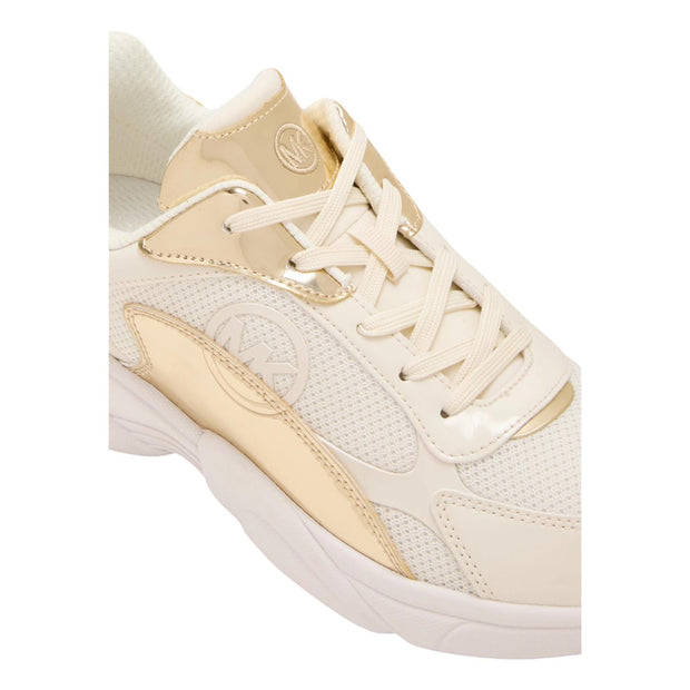 Hvit/gull Sami Trainer - Stilshoppen