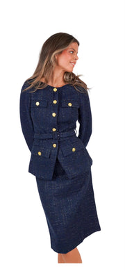 Navy Paris Jacket