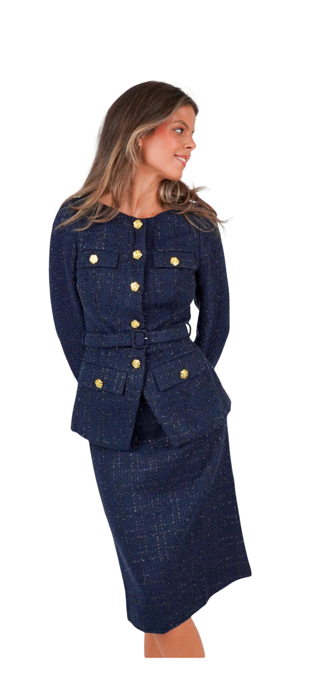 Navy Paris Jacket
