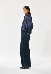 Mørkeblå RobertaDEA Millennium blouse - Stilshoppen