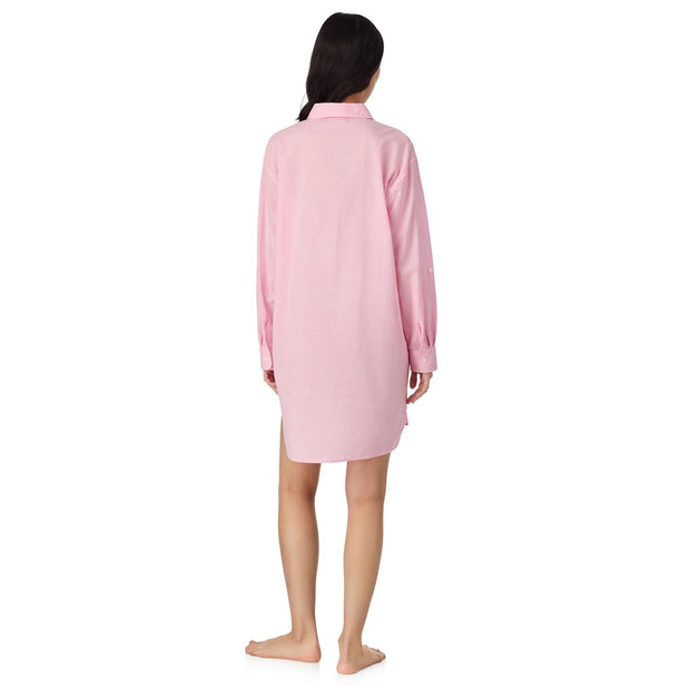 Rosa/Hvit LRL Roll Tab his sleepshirt - Stilshoppen
