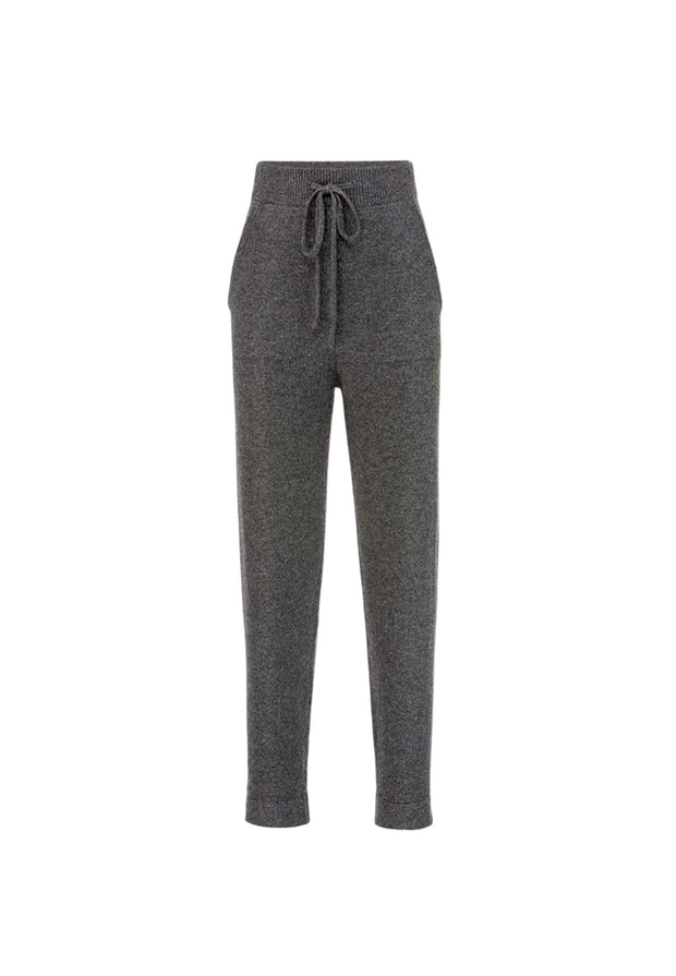 Olive knitted trouser
