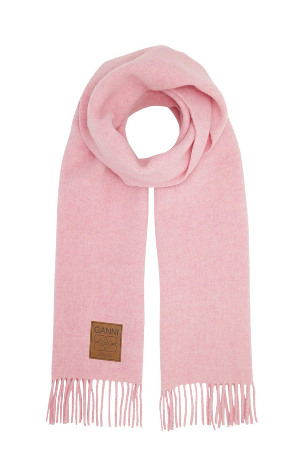 Rosa Double Face Wool Solid Scarf - Stilshoppen