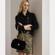 Black Medium Sophee Shoulder Bag