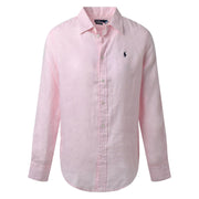 Classic-Long Sleeve-Button Front Shirt