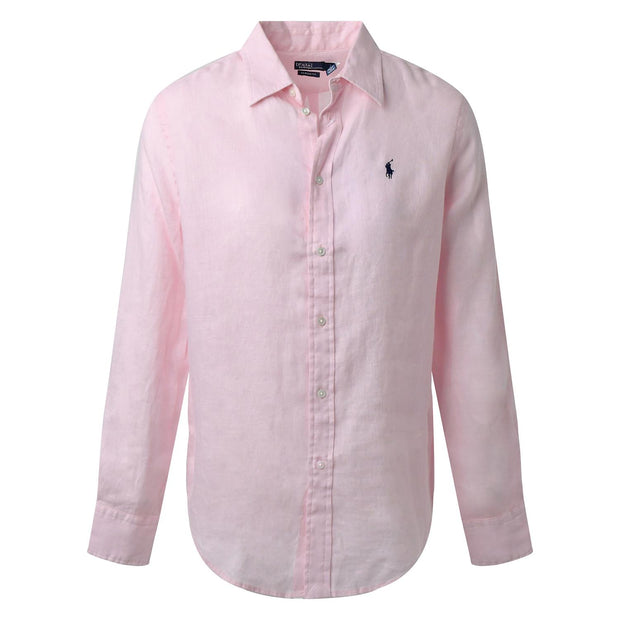 Classic-Long Sleeve-Button Front Shirt