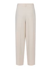 Ecru Heavy Classic Wide Trouser - Stilshoppen