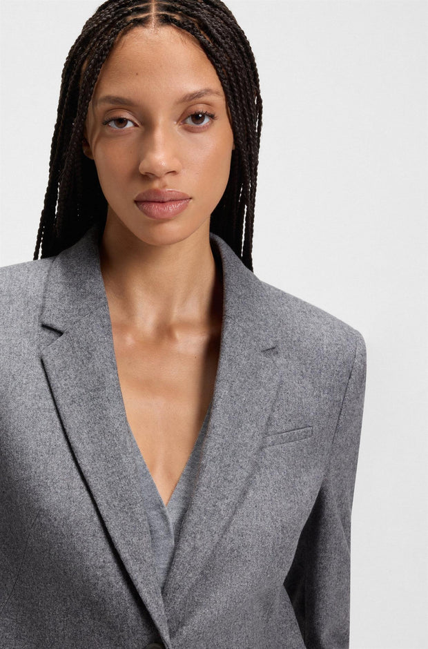 Pastel Grå Jia Blazer
