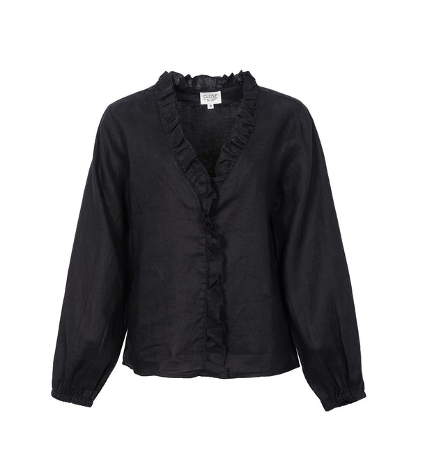 Black Lynnie Blouse