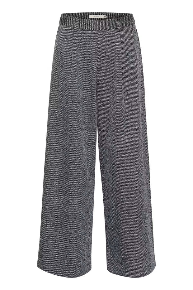 Blåmelert BelmaGZ HW Pants - Stilshoppen