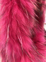 Fuchsia Pelsskjerf - Stilshoppen