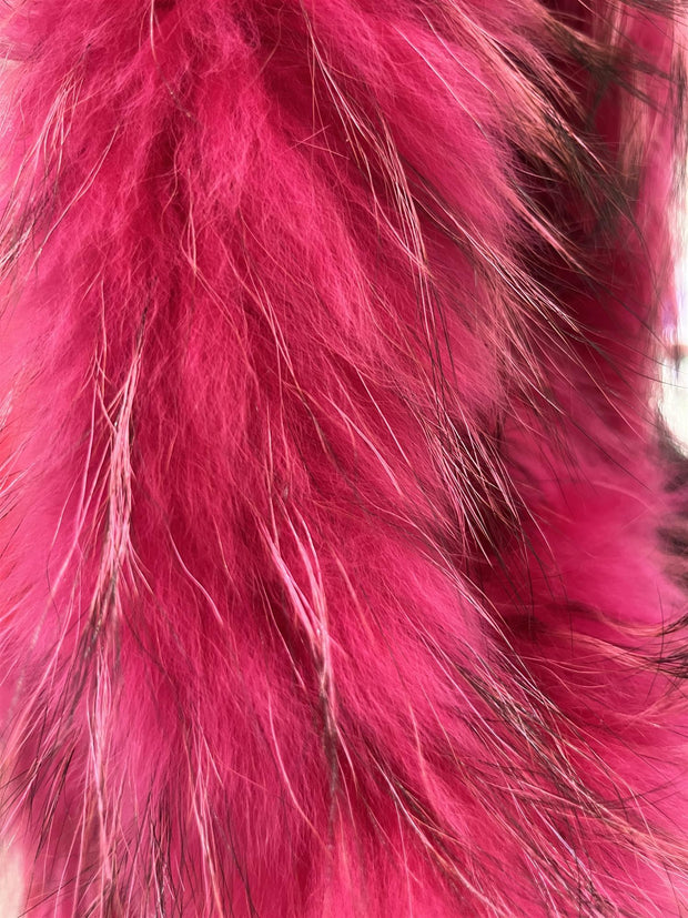 Fuchsia Pelsskjerf - Stilshoppen