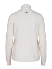 Creme Merino Roll Neck - Stilshoppen