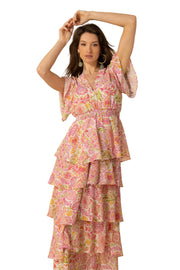 Rosa Karsyn Dress W Tiere Skirt