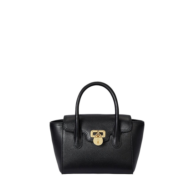Black Small Satchel - Stilshoppen