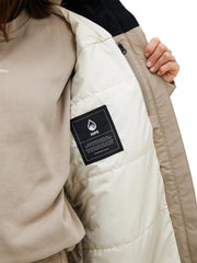 Beige Treeline Insulated Parka - Stilshoppen