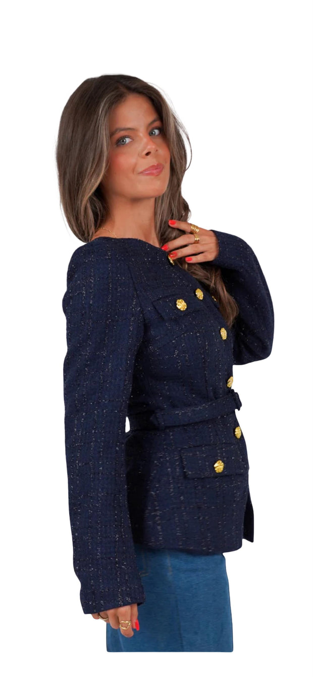 Navy Paris Jacket
