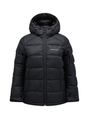 Black W Frost Down Short Coat - Stilshoppen