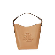 Beige Leather Medium Witley Bucket Bag - Stilshoppen