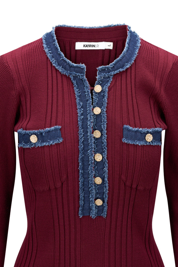 Bordeaux LA Pullover
