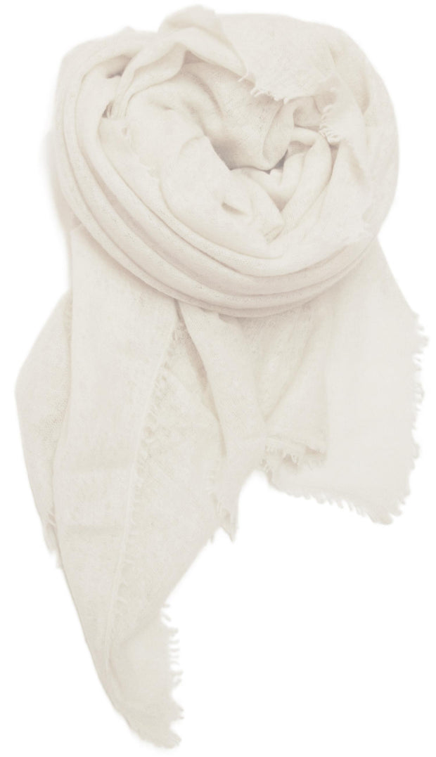 Cream Bandana Scarf - Stilshoppen