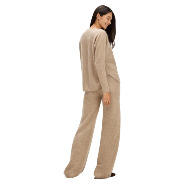 Mink Brushed Curved Sweater