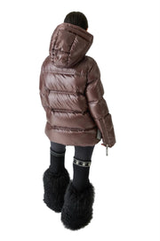 Brun Matt Erika Lux jacket