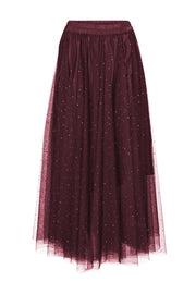 Burgunder Grace Skirt