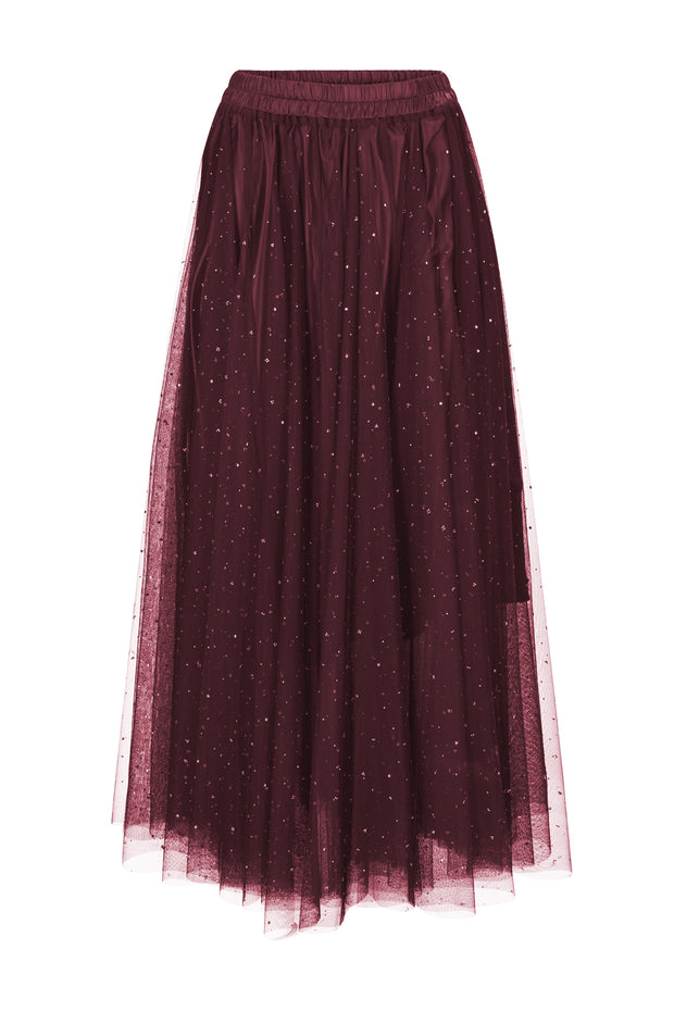 Burgunder Grace Skirt