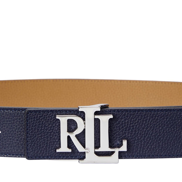 Navy/Camel Reversibelt belt 40 - Stilshoppen