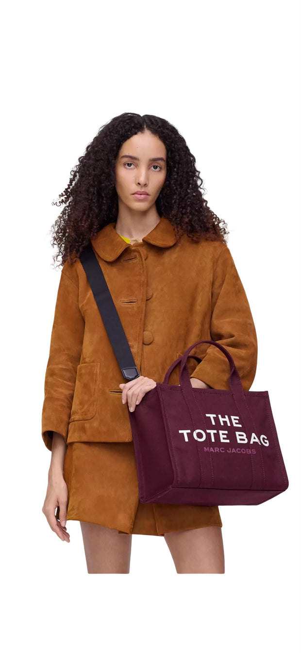 Dark Plum t The medium Tote - Stilshoppen