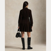 Brun Corduroy A-line dress