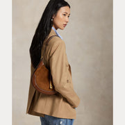 Brun Melert Small Shoulder Bag