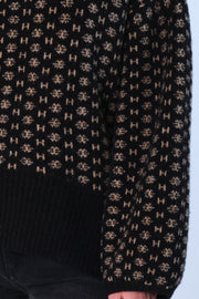 Black Logo Sweater