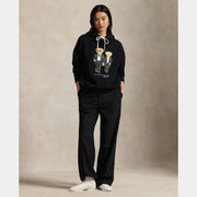 Black Knit Sweatshirt