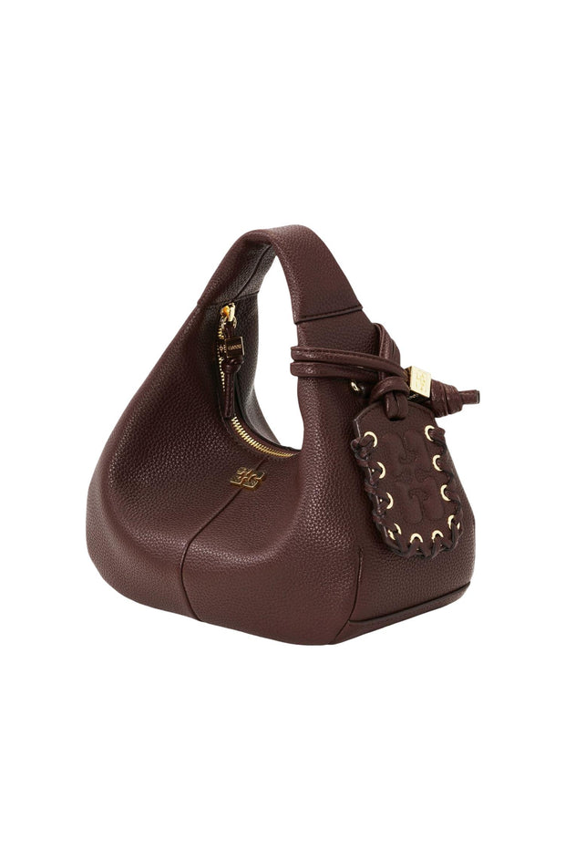 Brun Hobo Mini Grained - Stilshoppen