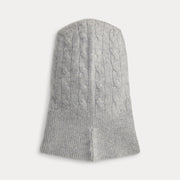 Grey Cashmere Cable Hat - Stilshoppen