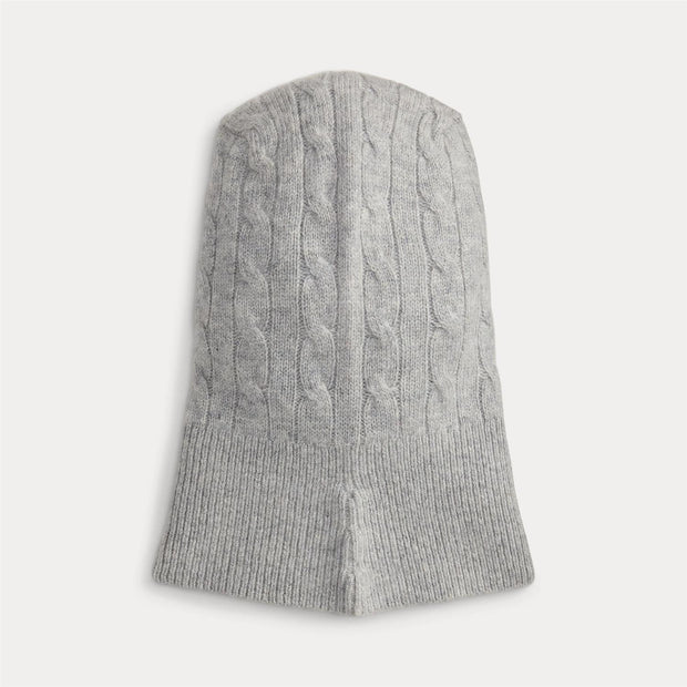 Grey Cashmere Cable Hat - Stilshoppen
