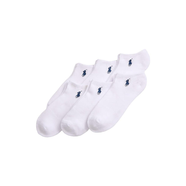 Hvite Low Profile 6-pk socks - Stilshoppen