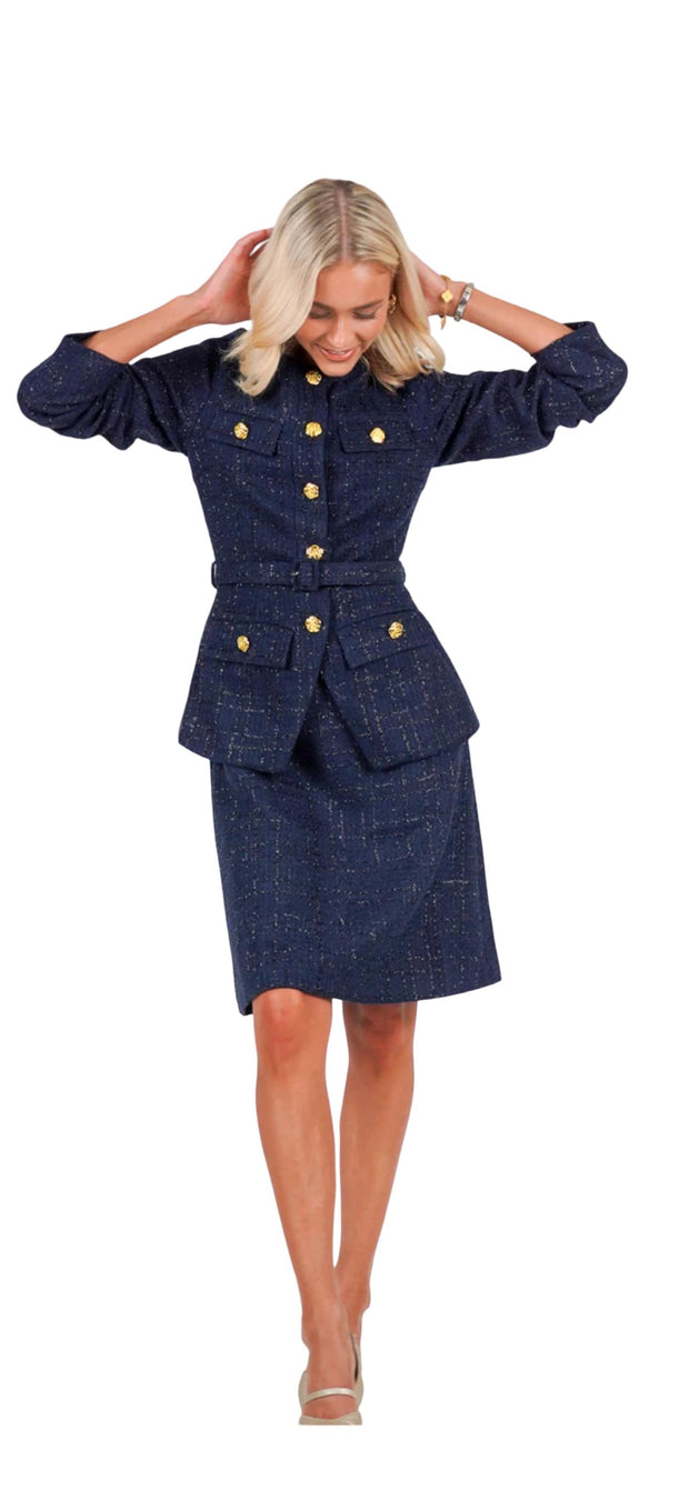 Navy Paris Jacket