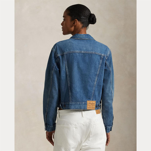 Blå Denim Trucker jacket