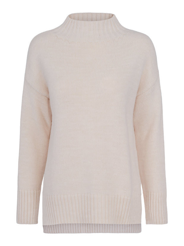 Ecry Knitted Best Pullover - Stilshoppen