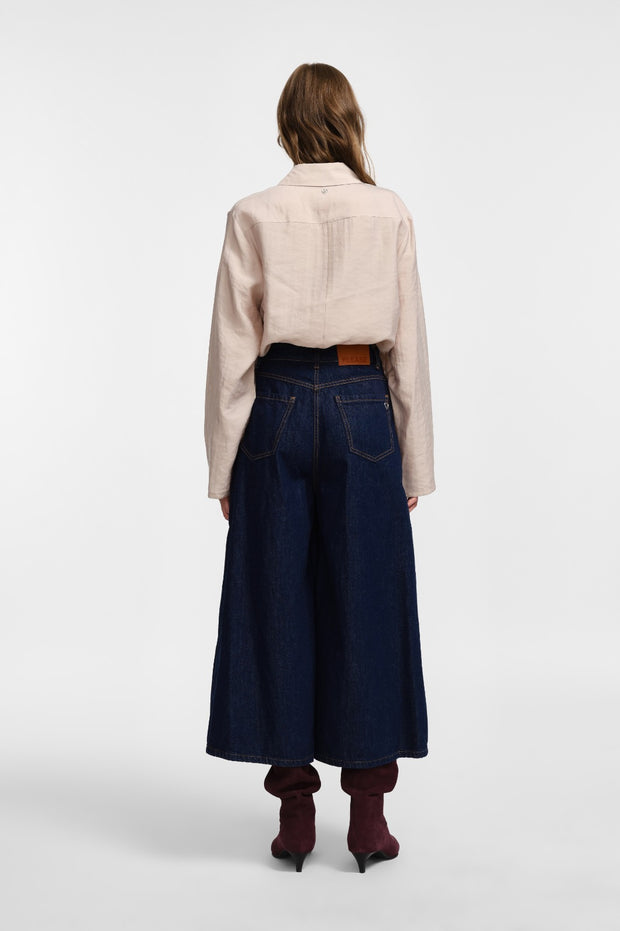 Blå  Alma Orginal jeanss skirt