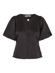 Sort Fashion Blouse - Stilshoppen