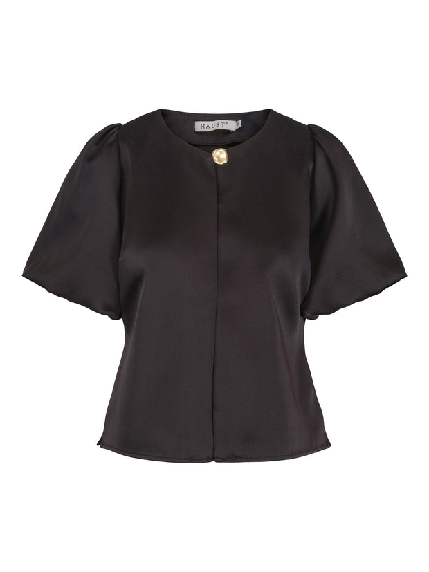 Sort Fashion Blouse - Stilshoppen